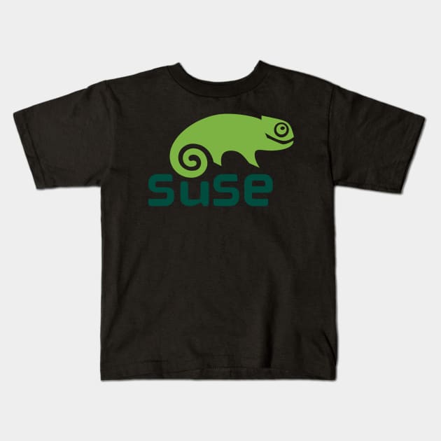 SUSE Linux Kids T-Shirt by cryptogeek